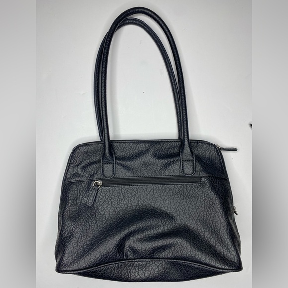 Carol Little Black Vegan Shoulder Bag EUC - Picture 2 of 10